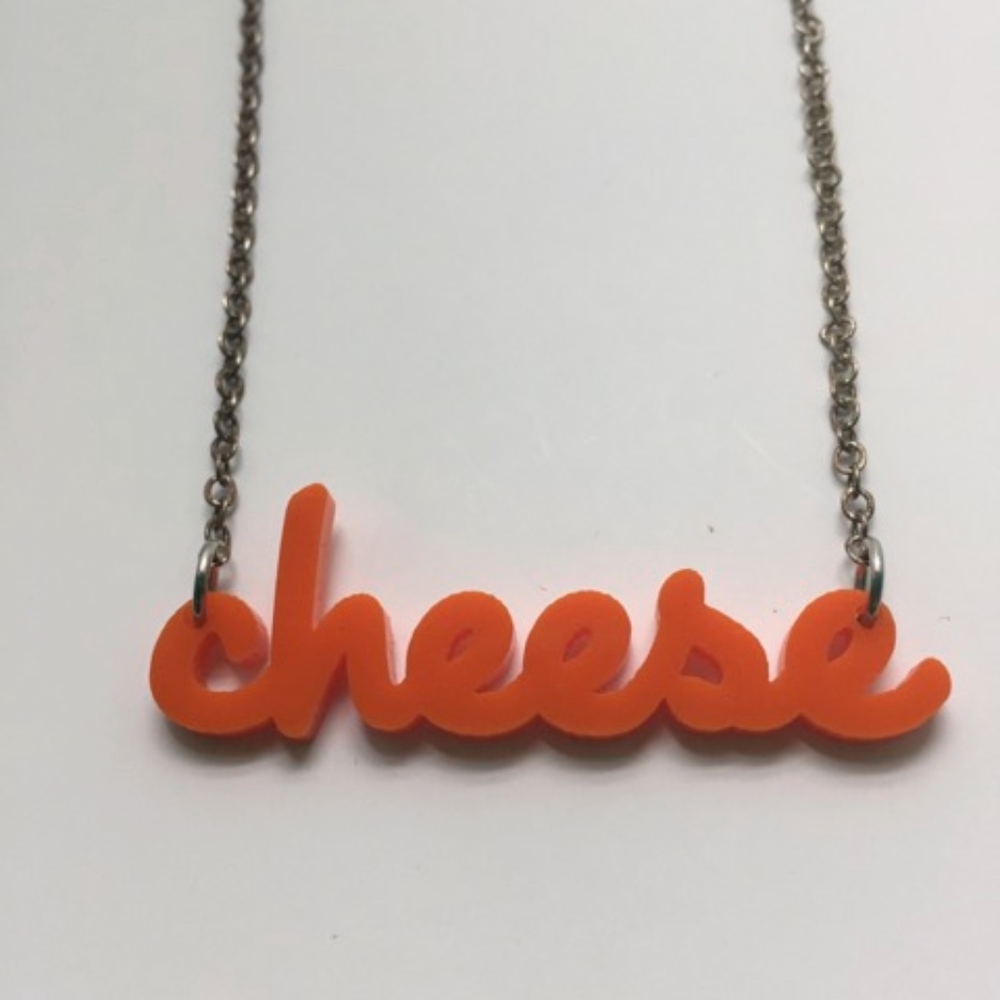 Fun Cheese Necklace